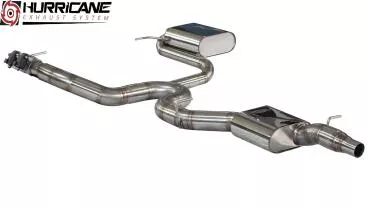 Hurricane Exhaust 3.5" ECE Klappenanlage für Seat Leon Cupra ST 300 AWD Carbon Edition 5F V1